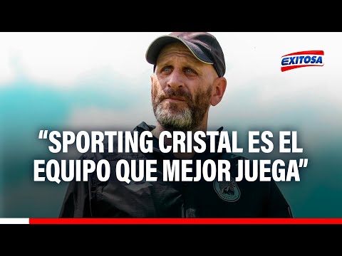 Entrenador de Cusco FC llena de elogios a Sporting Cristal: Es el equipo que mejor juega