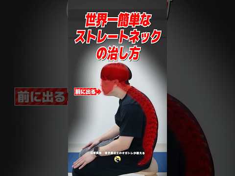 世界一簡単なストレートネックの治し方