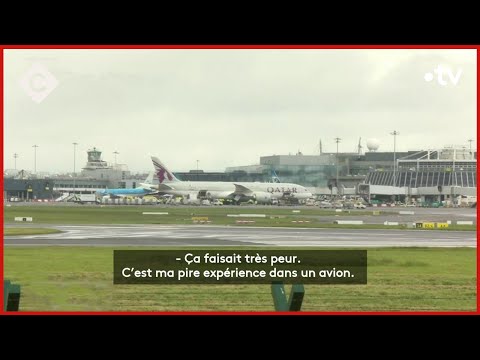 Turbulence en avion : gare à la psychose ! - C à Vous - 27/05/2024