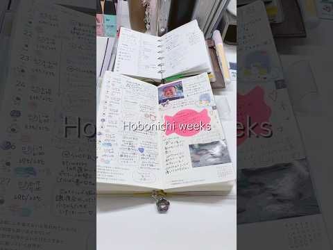 7月分を埋めていく〜✩.*˚ #システム手帳 #手帳 #ほぼ日手帳