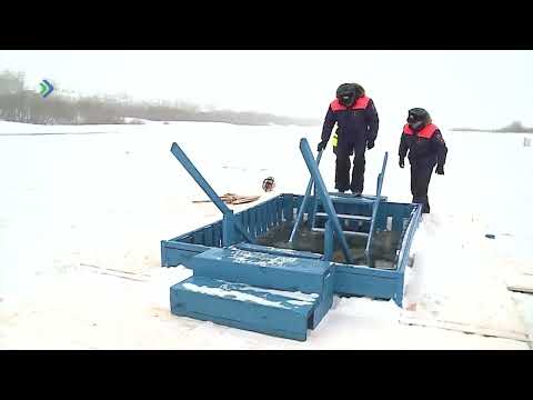 В Сыктывкаре начали обустройство купелей