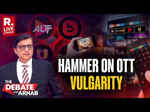Debate With Arnab LIVE: Govt’s Biggest Crackdown On Semi-Porn; ULLU, ALT Balaji Banned
