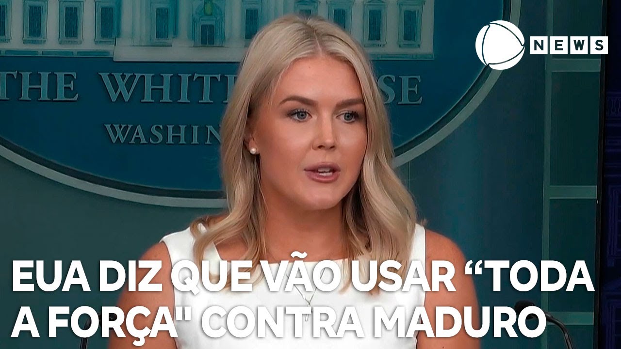 EUA anunciam que vão usar “toda a força” contra Maduro