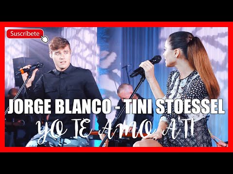 Reacción JORGE BLANCO - TINI STOESSEL YO TE AMO A TI + cantar bien es un arte PALABRA DE MILLER