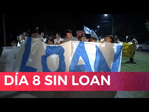 DÍA 8 SIN LOAN: multitudinaria marcha por su aparición y qué dejaron las últimas declaraciones