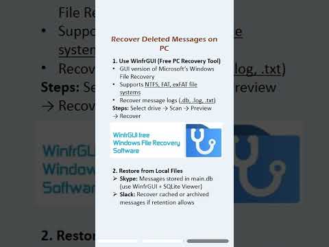 Lost important messages or photos? #photorecovery #techtips