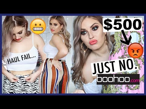 $500 BOOHOO TRY ON HAUL ? This Didn't Go Well.... ?