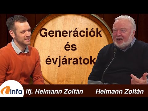 Mit hoz az új generáció egy családi borászatba? Heimann Zoltán és ifj.Heimann Zoltán Inforádió Aréna
