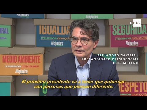 Gaviria: el próximo presidente tendrá que gobernar con personas que piensan diferente