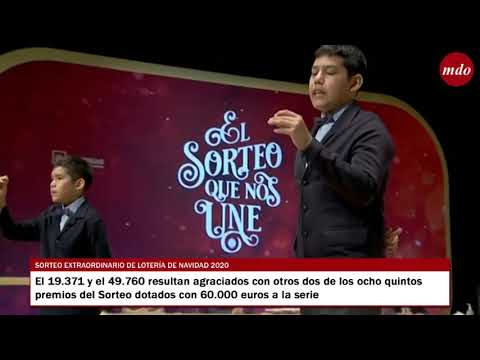 El 19.371 y el 49.760, premiados con otros dos quintos premios del Sorteo Extraordinario de Navidad