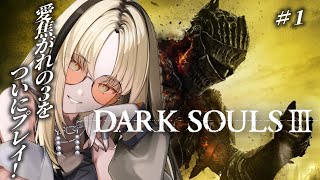 【#1 DARK SOULS Ⅲ】初プレイ🔰嬉しすぎてもはや泣きそう…【虎金妃笑虎】※ネタバレあり