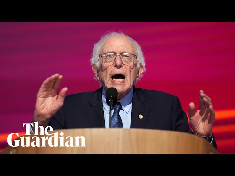 Bernie Sanders tells Democrats 'we will win this struggle' and urges end to war in Gaza