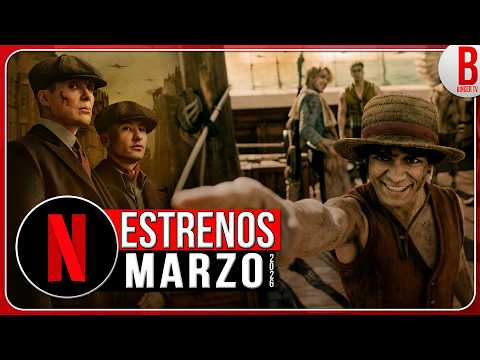 Estrenos NETFLIX MARZO 2026 | Series y Películas