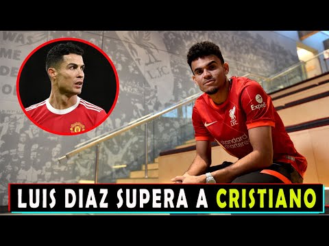 PRENSA INGLESA: LUIS DIAZ SUPERA A CRISTIANO RONALDO SE MUEVE COMO PEZ EN EL AGUA EN LIVERPOOL