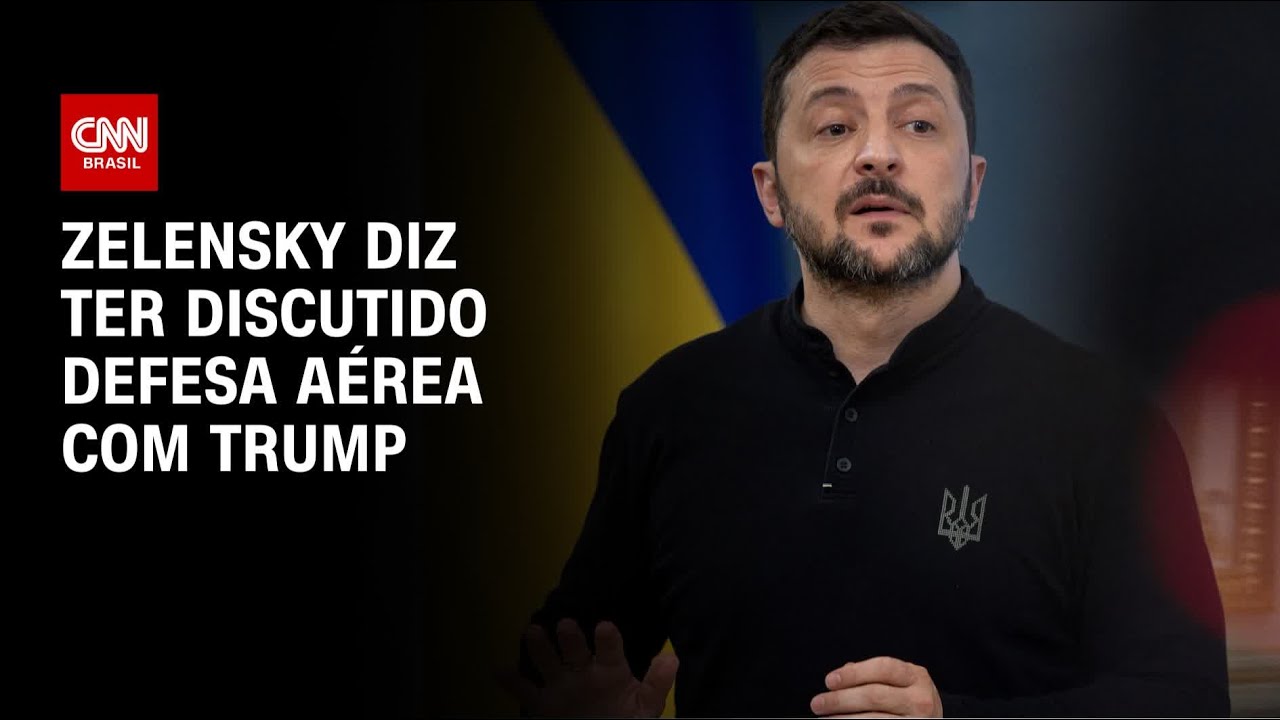 Zelensky e Trump discutem defesa aérea | CNN 360º