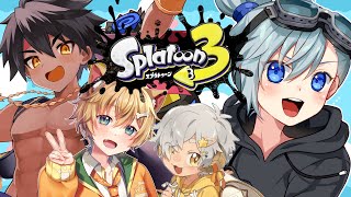 【#スプラ3】初顔合わせ！みんなで大会練習頑張るよ！【#Vtuber】