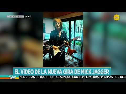 El video de la nueva gira de Mick Jagger ?N8:00?21-03-24