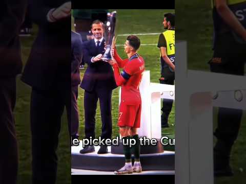 Cristiano Ronaldo win the Cup!
