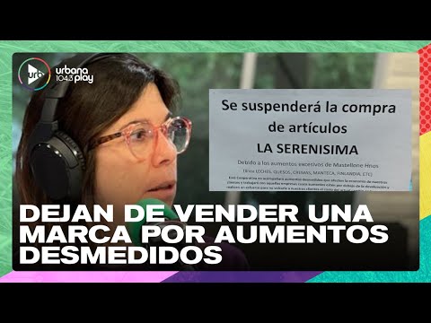 Un supermercado dejará de vender La Serenísima por los aumentos desmedidos #DeAcáEnMás