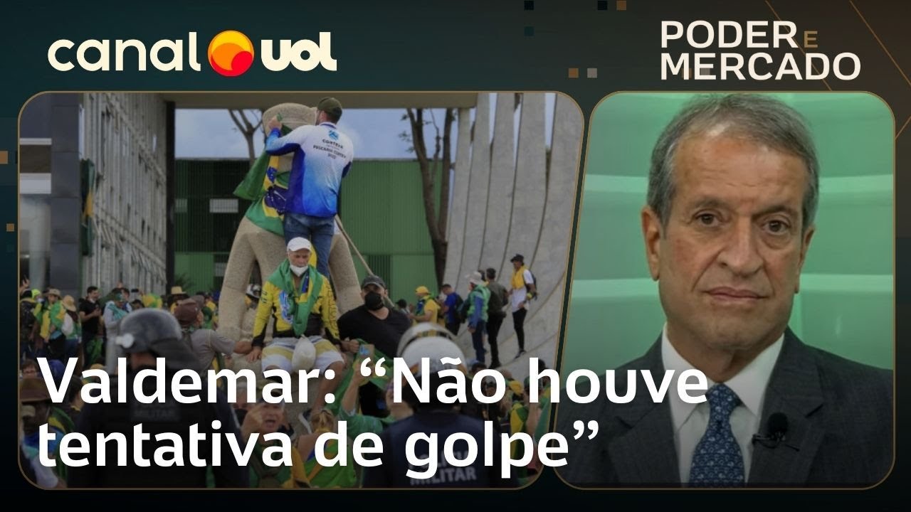 Valdemar nega tentativa de golpe e reafirma que PT foi responsável pelo 8/1 após declaração polêmica