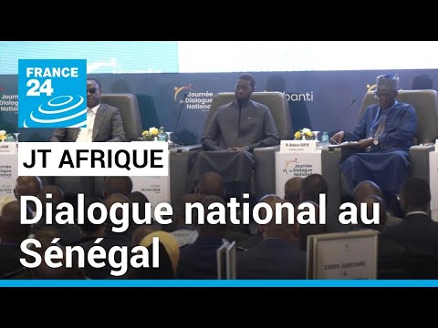 Sénégal : le Président Bassirou Diomaye Faye ouvre le dialogue national sur la justice • FRANCE 24