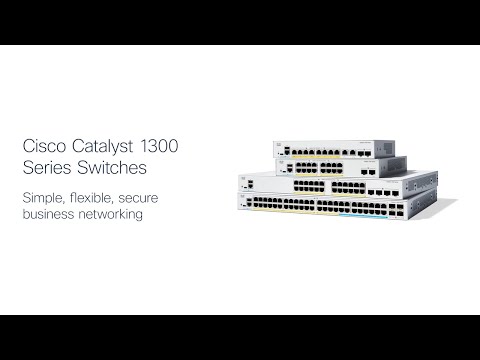 Cisco Unboxing: Cisco Catalysts 1300 Series Switches