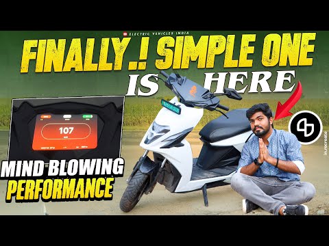 Finally SIMPLE ONE is Here🤩 | SIMPLE ONE Electric Scooter Review | Electric Vehicles India