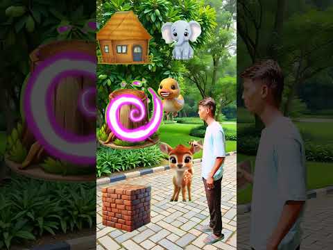 मैं सबसे बड़ा घर बनाऊंगा 😱 #cartoon #shorts #funny #animation #trending