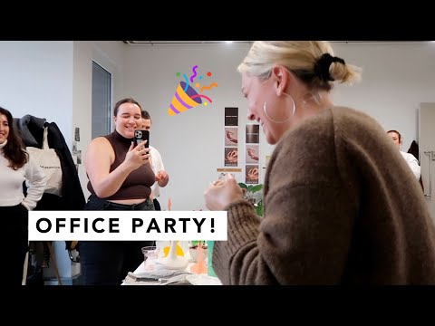 OFFICE PARTY + SELF CARE | Estée Lalonde
