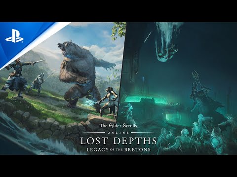 The Elder Scrolls Online - Lost Depths Gameplay Trailer | PS5 & PS4 Games