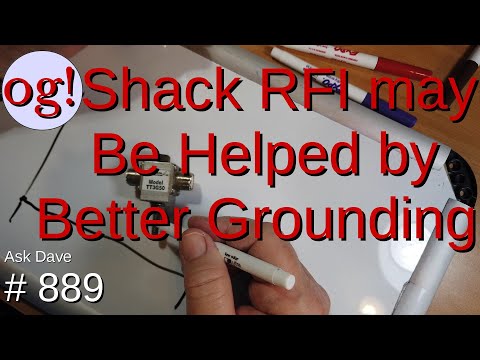 Shack RFI may Be Helped by Better Grounding (#889)