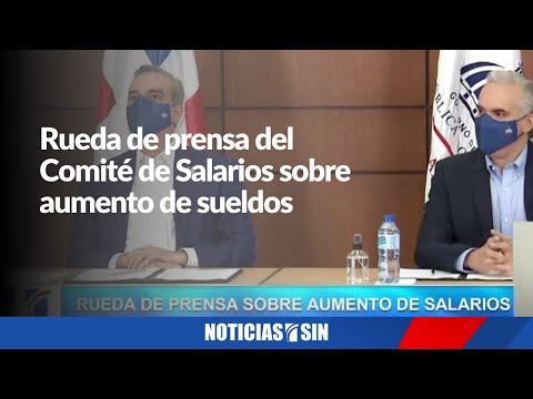 #ENVIVO Rueda de prensa sobre el aumento de salarios