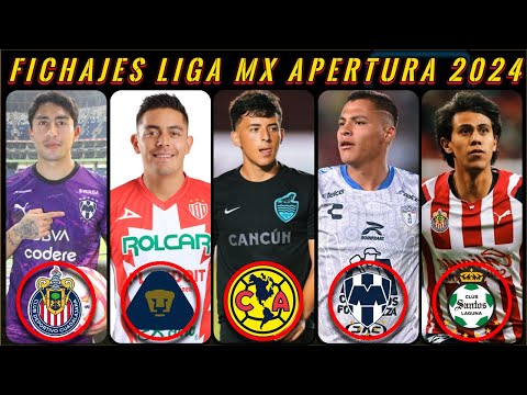 NUEVOS FICHAJES y RUMORES Liga MX 2024 GOVEA REFUERZO de CHIVAS | DE LA ROSA a RAYADOS | VELA al AME