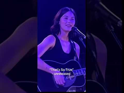 Gracie Abrams - That’s So True (Lyrics) | TSOU Deluxe | Live Performance