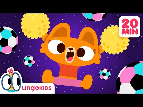 Celebrate SOCCER with these FOOTBALL SONGS FOR KIDS! 👟⚽| Lingokids