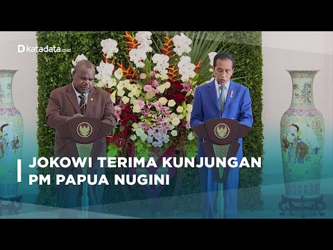 Jokowi Sebut RI Siap Buka Perbatasan dengan Papua Nugini | Katadata Indonesia