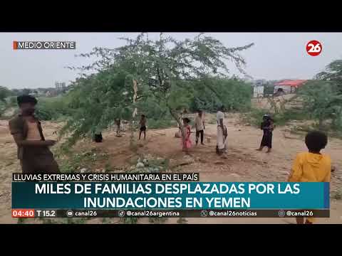 MEDIO ORIENTE | Trágicas inundaciones en Yemen