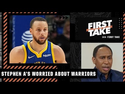 Stephen A. on the Warriors’ chances to win the West: ‘I’m getting very nervous’ | First Take video clip
