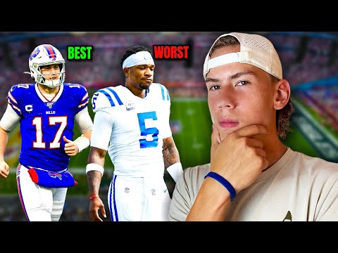 Ranking All 32 NFL QBs From Best To Worst!