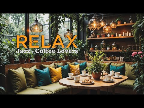 Most Relaxing Jazz for Coffeehouse ☕ Calm & Cozy Coffee Lovers
