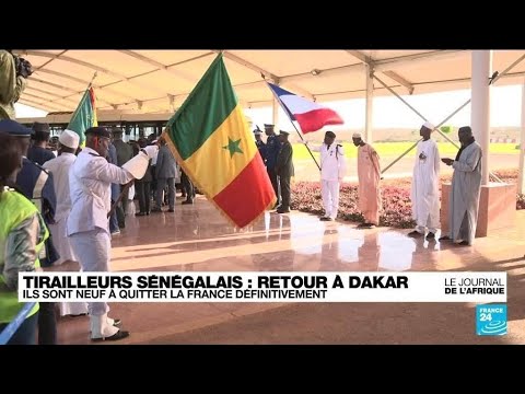 Neuf tirailleurs sénégalais quittent la France pour finir leur vie au Sénégal • FRANCE 24
