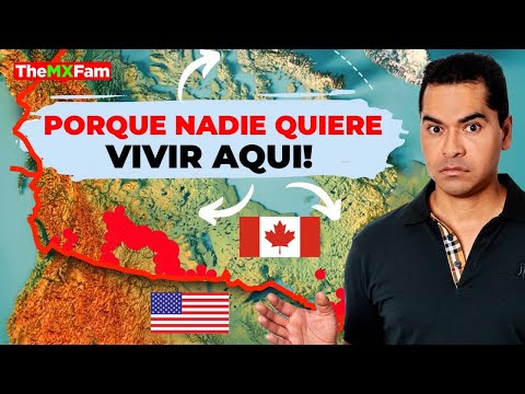Por Qué Ningún Canadiense Quiere Vivir Arriba de La Línea Roja? | TheMXFam