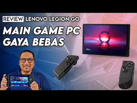 PC Gaming Portable, Layar Besar & Kontroler Bisa Dilepas: REVIEW Lenovo Legion Go