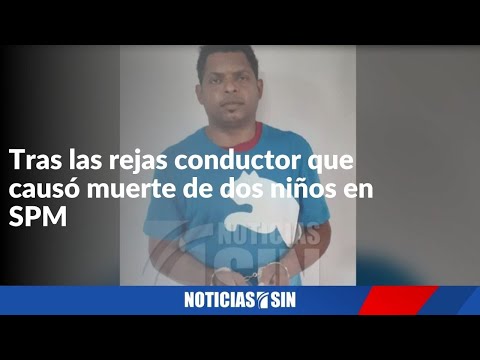 Tras las rejas conductor  causó muerte de niños