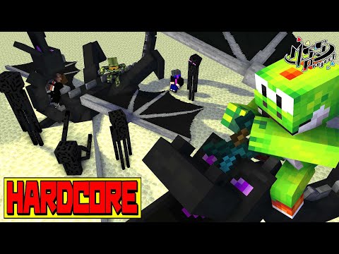 誰か乙ったら即終了！？絶望的センス4人衆がMinecraftをカオス実況ハードコア編！#15
