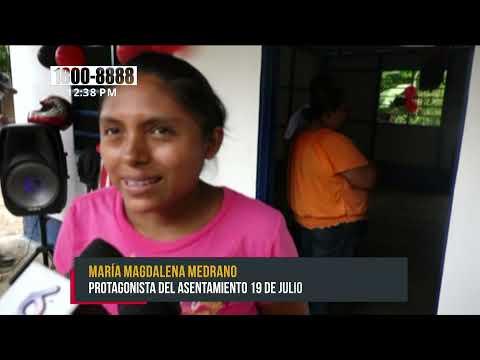 Entregan 2 casas dignas en Nandaime - Nicaragua