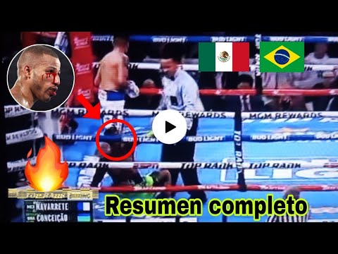 Resumen de la pelea Vaquero Navarrete vs. Robson Conceicao, pelea completa, Navarrete vs. Conceicao