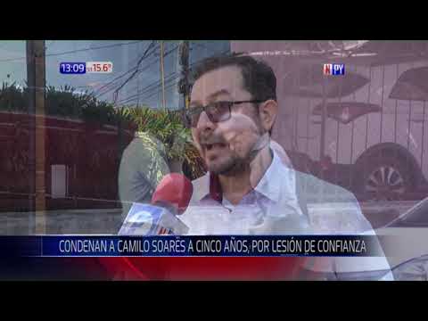 Caso coquitos de oro: Condenan a Camilo Soares