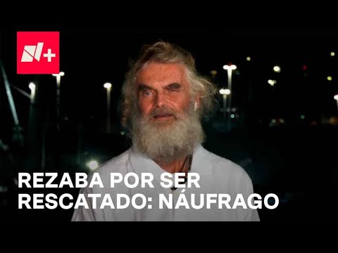 Náufrago australiano da entrevista para En Punto