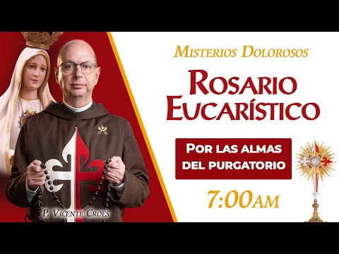 Rosario Eucarístico por las almas del purgatorio ? Hora Santa ? Misterios Dolorosos ? P. Vicente C